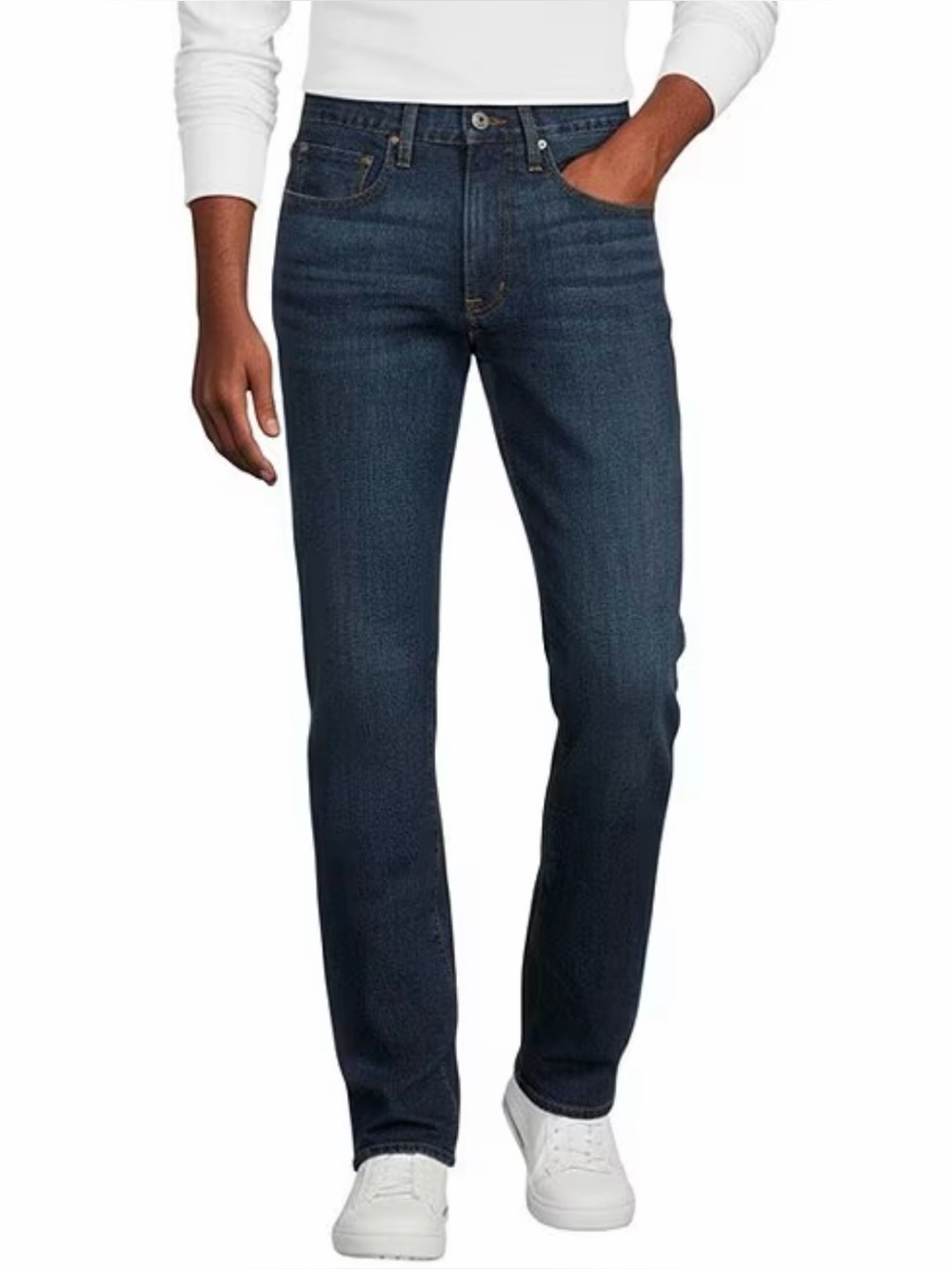 Daniel Cremieux Premium Denim Straight Leg Blue Jeans 32x34 Stretch Dark men boy